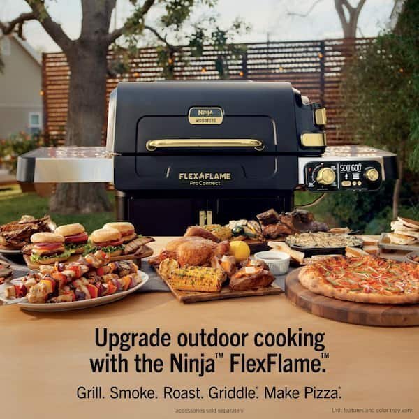 Ninja FlexFlame Grill and Smoker with ProConnect - Image 4